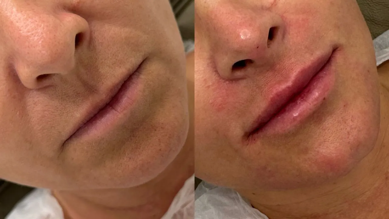 preenchimento labial antes e depois preenchimento labial antes e depois